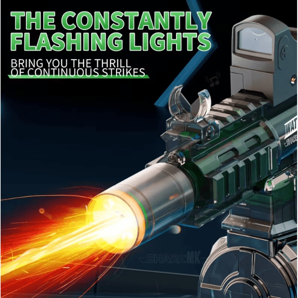 M416 LED Electric Water Gun Automatic Continuous Water Blaster Toy For Kids 1
