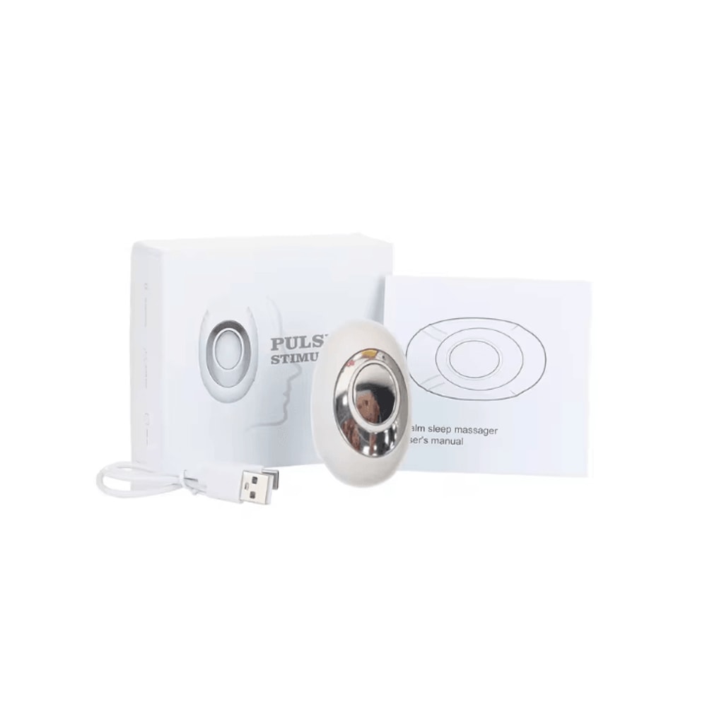 Handheld CES Sleep Aid Device Microcurrent EMS Pulse Relaxation Stress Relief Tool 7