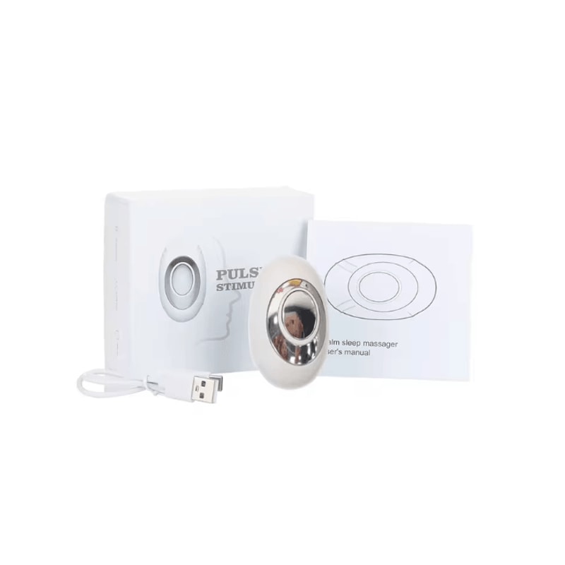 Handheld CES Sleep Aid Device Microcurrent EMS Pulse Relaxation Stress Relief Tool 7