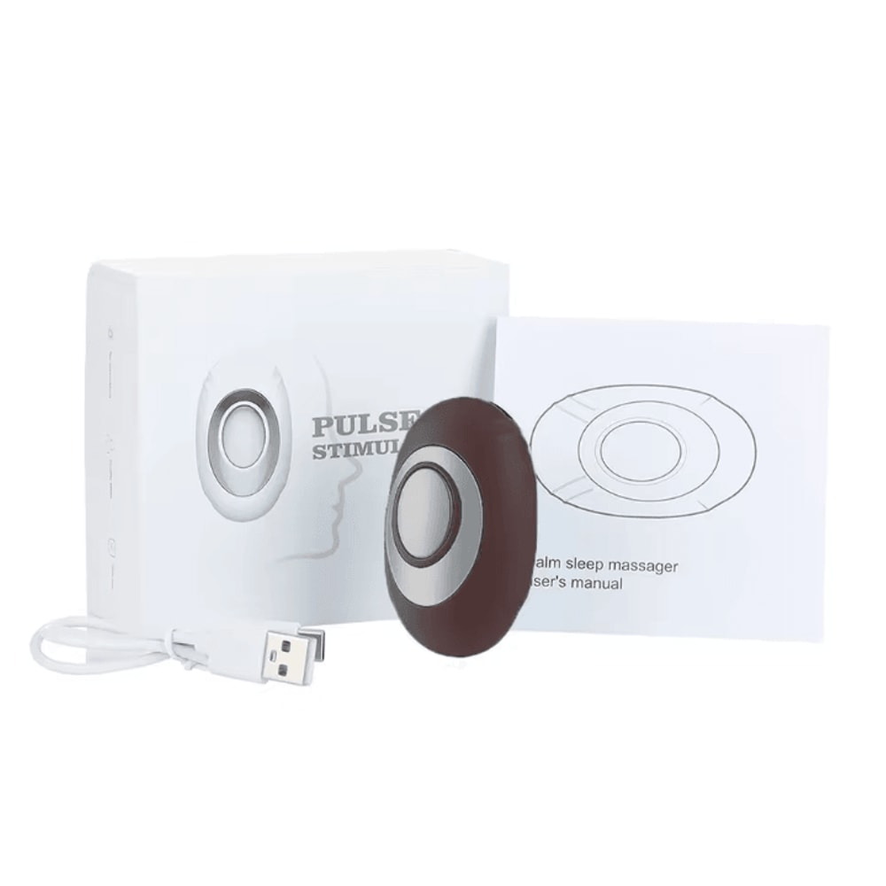 Handheld CES Sleep Aid Device Microcurrent EMS Pulse Relaxation Stress Relief Tool 8