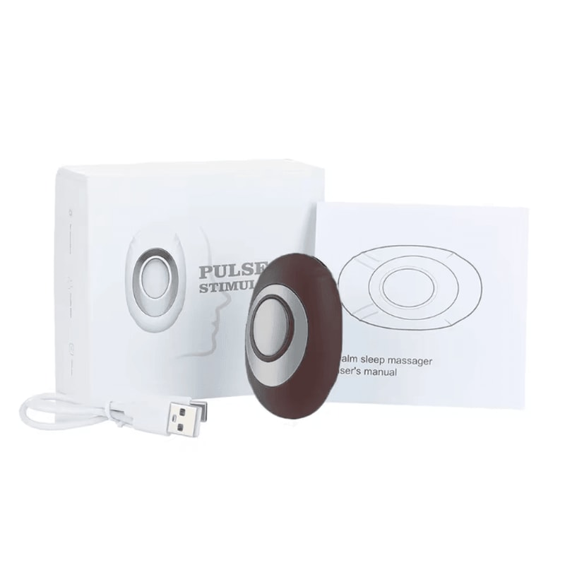 Handheld CES Sleep Aid Device Microcurrent EMS Pulse Relaxation Stress Relief Tool 8