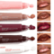 Soft Tube Plumping Lip Oil Gloss Nude Brown Moisturizing Shine 0
