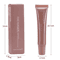 Soft Tube Plumping Lip Oil Gloss Nude Brown Moisturizing Shine 4