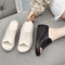 Black Orthopedic Wedge Platform Slide Sandals For Women 2