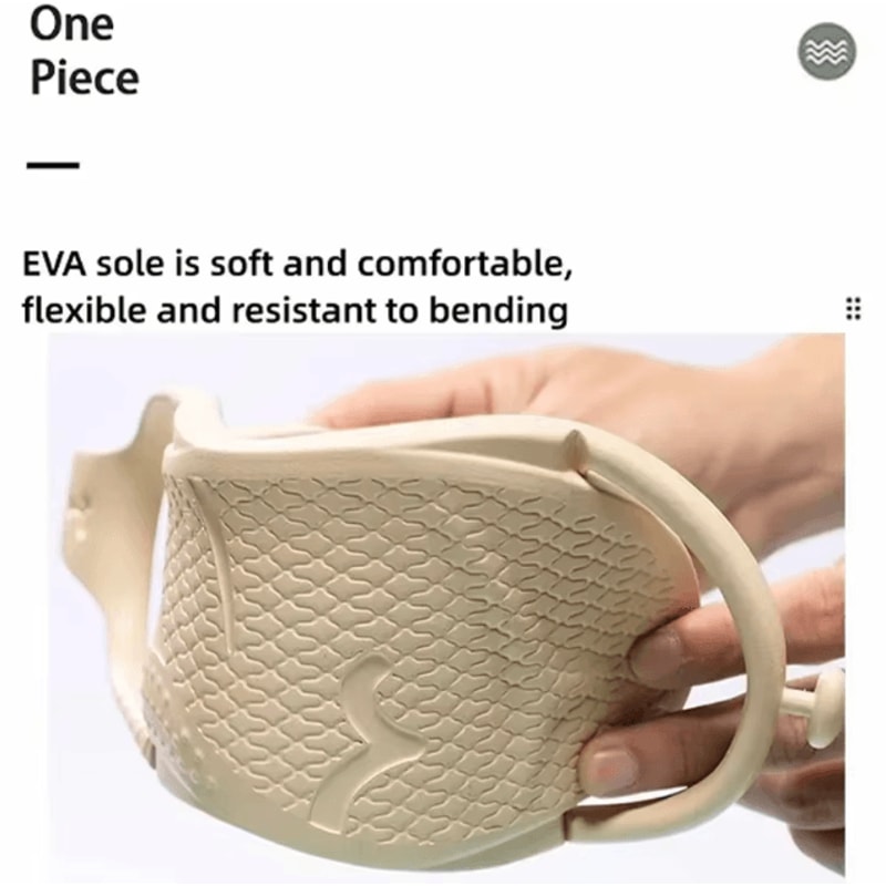 Portable Folding Travel Slippers Lightweight NonSlip EVA Sandals 3