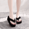Women Wedge Platform Flip Flops Summer Lightweight Beach Sandals Casual Comfortable NonSlip Platfor 4