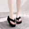 Women Wedge Platform Flip Flops Summer Lightweight Beach Sandals Casual Comfortable NonSlip Platfor 4