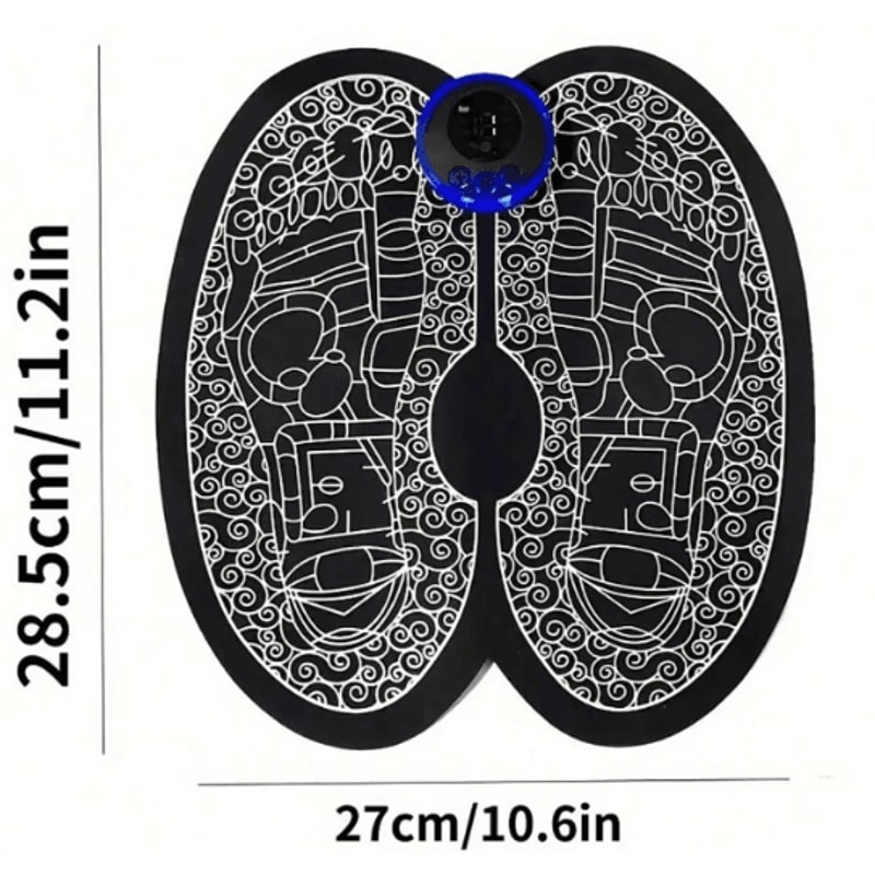 Rechargeable EMS Electric Foot Massager For Circulation Muscle Relaxation 4