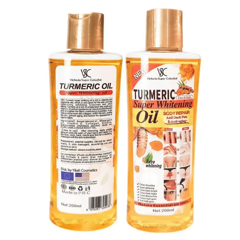 Turmeric Essential Oil Massage Oil For Face Body Hydration Aromatherapy Skin Care Brightening Smo 3