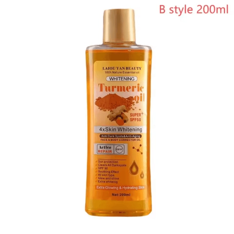 Turmeric Essential Oil Massage Oil For Face Body Hydration Aromatherapy Skin Care Brightening Smo 5