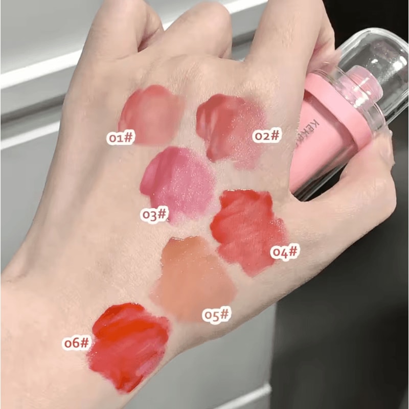 Crystal Jelly Mirror Lip Gloss Moisturizing Korean Lip Glaze With High Shine Finish 5