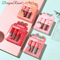 Mini Velvet Matte Lip Gloss Set LongLasting Fruit Scented Lip Tint Collection 3pcs4pcs 3