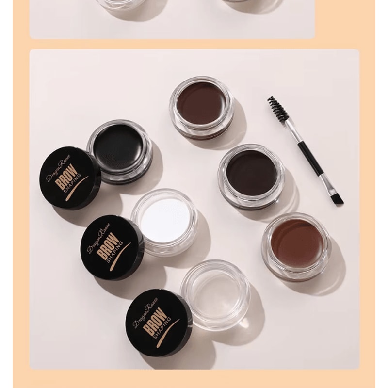 Dragon Ranee 6 Color Eyebrow Styling Cream Waterproof Brow Gel Soap Wax For Natural Defined Brows 2