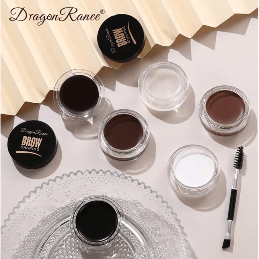 Dragon Ranee 6 Color Eyebrow Styling Cream Waterproof Brow Gel Soap Wax For Natural Defined Brows 3