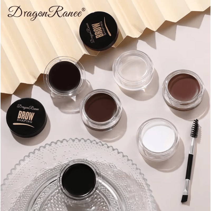 Dragon Ranee 6 Color Eyebrow Styling Cream Waterproof Brow Gel Soap Wax For Natural Defined Brows 3