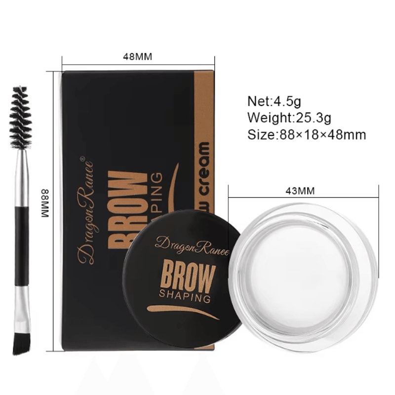 Dragon Ranee 6 Color Eyebrow Styling Cream Waterproof Brow Gel Soap Wax For Natural Defined Brows 5
