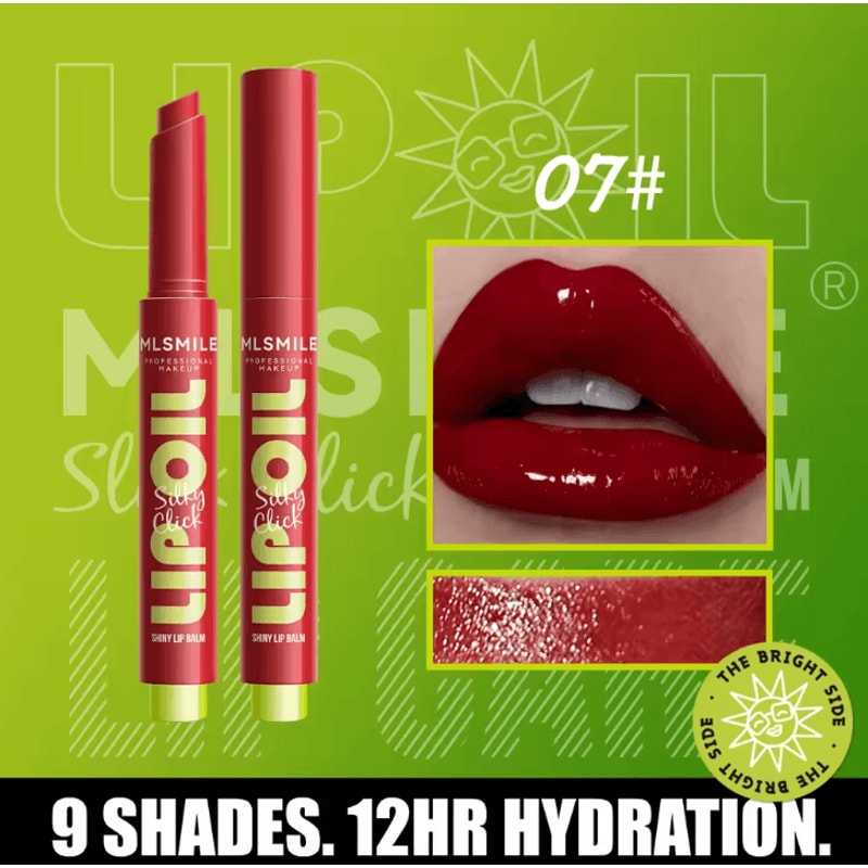 MLSMILE Silky Click Hydrating Lip Gloss Mirror Shine Press Lip Balm Gloss For Smooth Radiant Lips 11