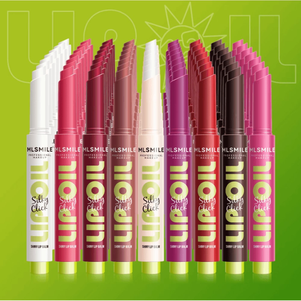 MLSMILE Silky Click Hydrating Lip Gloss Mirror Shine Press Lip Balm Gloss For Smooth Radiant Lips 2
