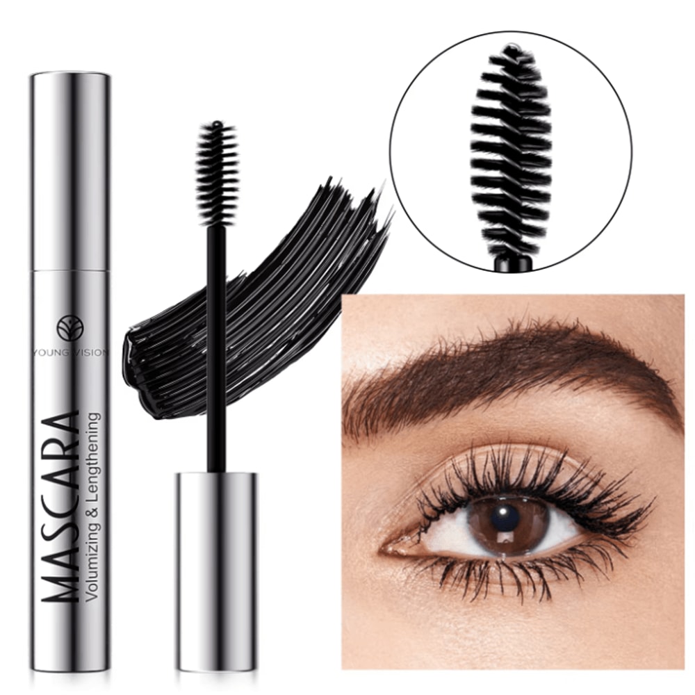 4D Brilliant Starry Sky Waterproof Mascara Volumizing Lengthening Curling Lash Mascara 3