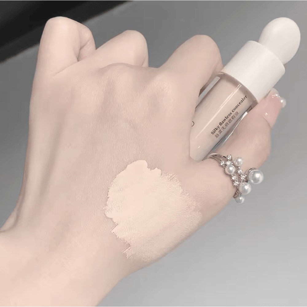 3 Color Silky Cream Concealer Palette For Dark Circles Acne Marks Face Brightening 1