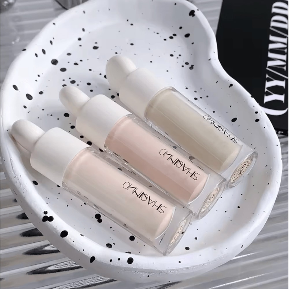 3 Color Silky Cream Concealer Palette For Dark Circles Acne Marks Face Brightening 5