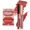 Young Vision 2Color Matte Rotatable Lip Liner Set Waterproof LongLasting Lip Contour Pencil 8