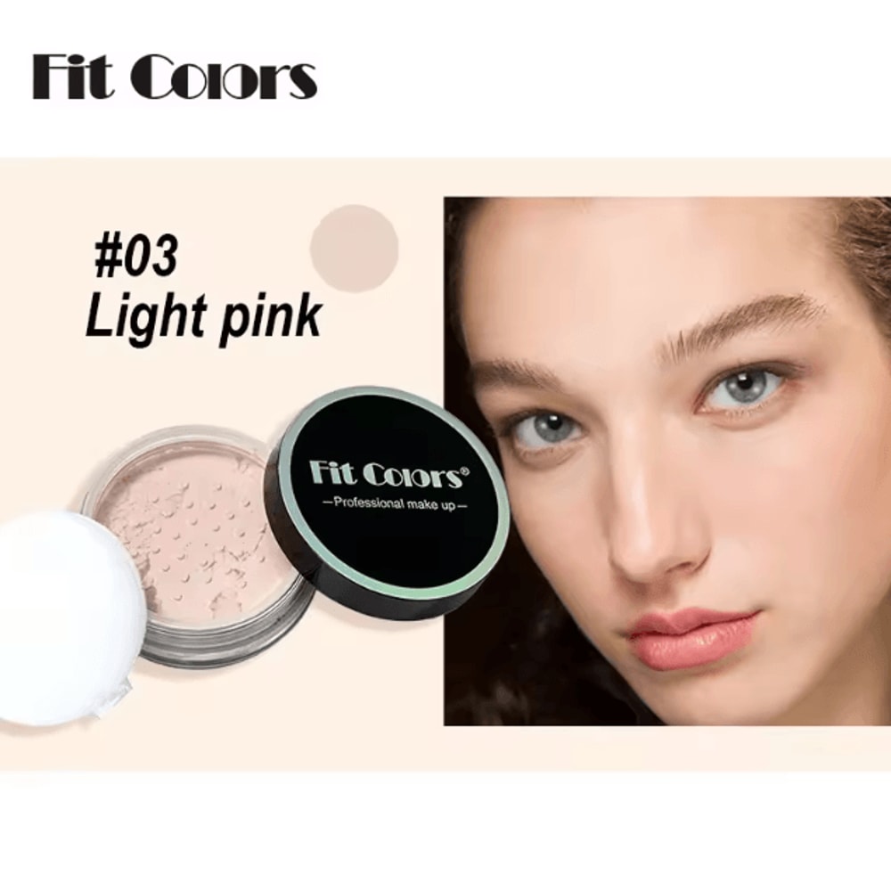 Fit Colors Waterproof OilControl Setting Powder For Smooth LongLasting Makeup 6