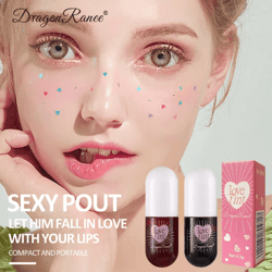 dragon ranee lip dye liquid lip glaze – waterproof non-stick long-lasting lip tint