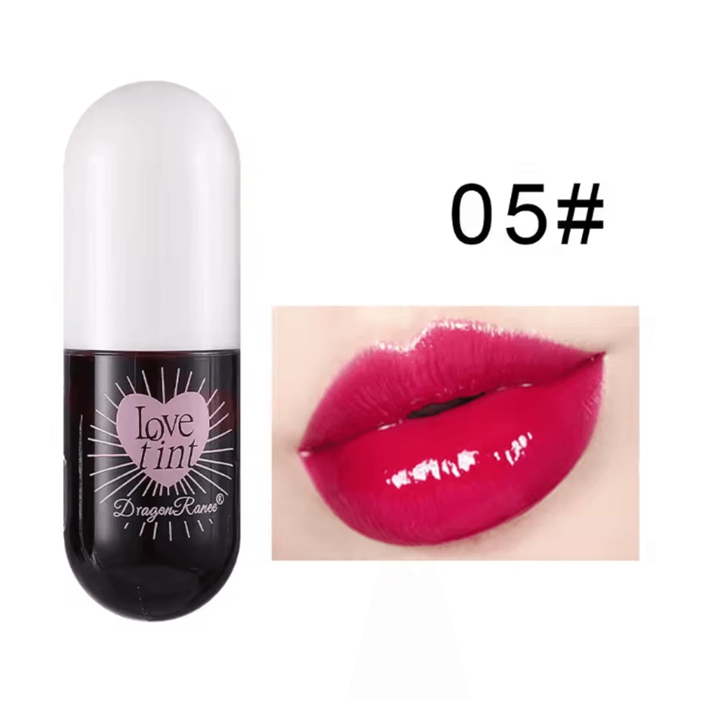 Dragon Ranee Lip Dye Liquid Lip Glaze Waterproof NonStick LongLasting Lip Tint 8