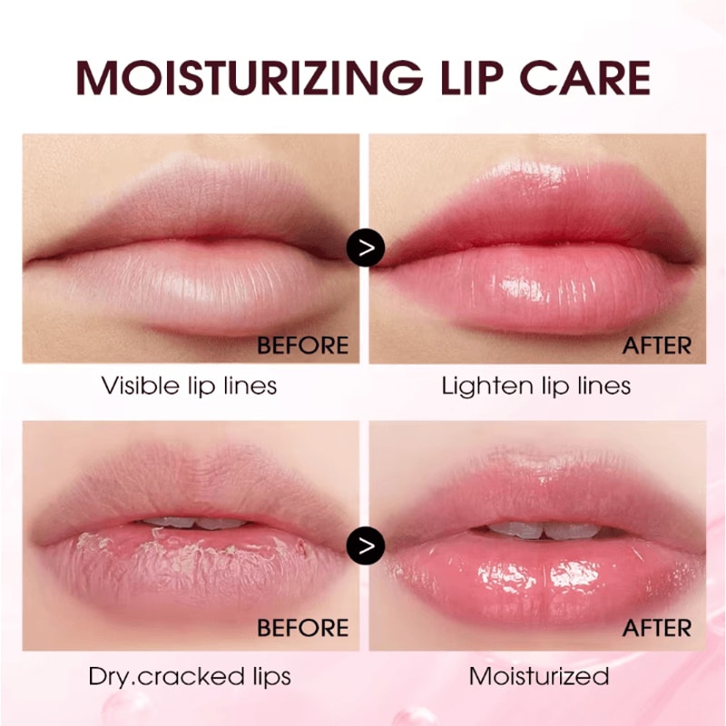 Aloe Vera ColorChanging Lip Gloss TemperatureSensitive Hydrating Lip Tint For Soft Glossy Lips 3