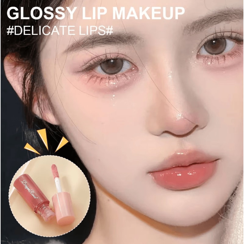 Dragon Ranee 10Color Cartoon Lip Glaze Set Waterproof Mirror Lip Gloss Collection 2
