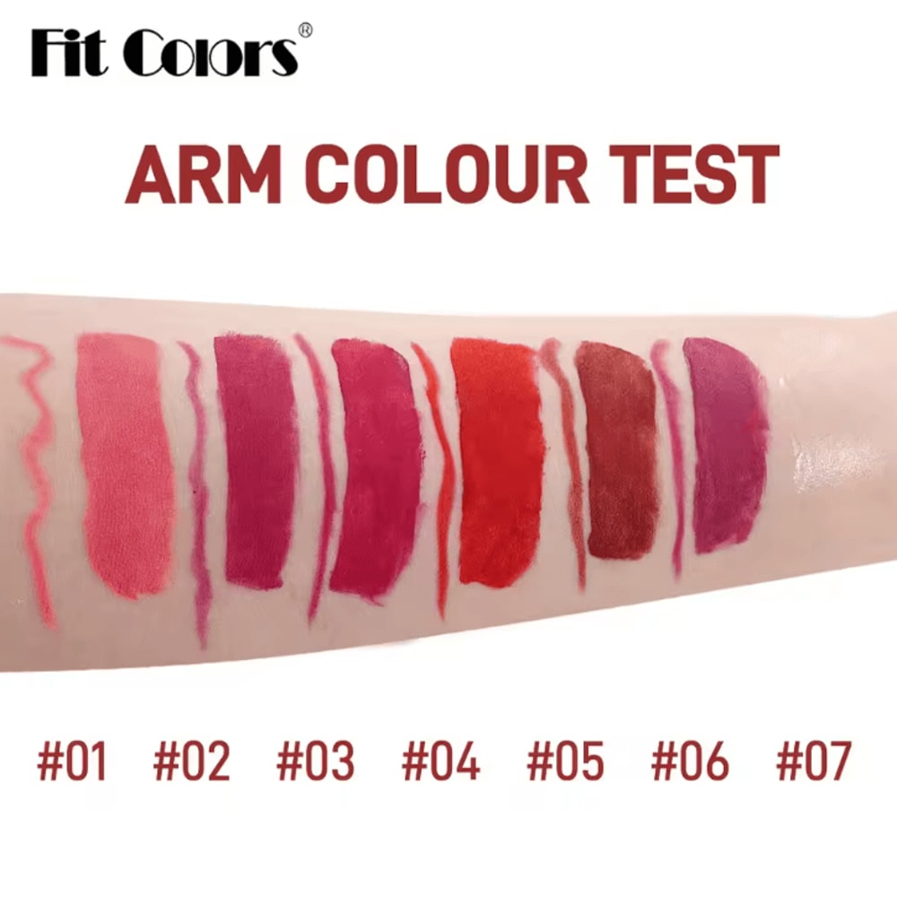 Fit Colors 13Piece Lip Liner Gloss Set Waterproof Matte LongLasting Lip Makeup Kit 2