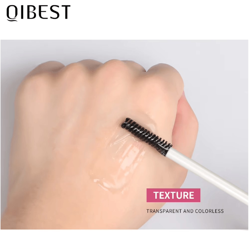 QIBEST Clear Eyebrow Setting Gel Waterproof Transparent Brow Grooming Serum 1