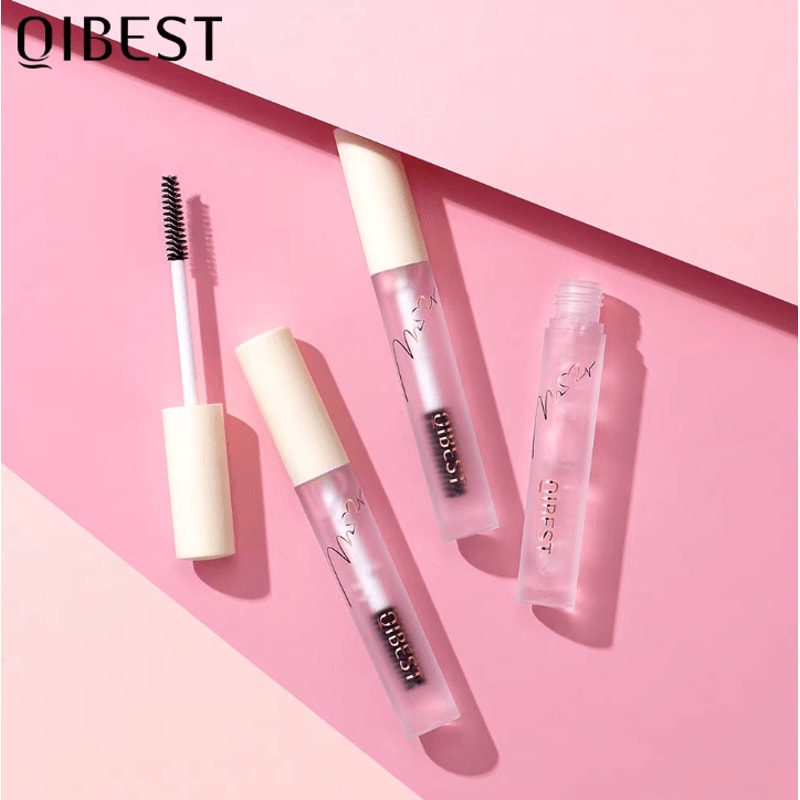 QIBEST Clear Eyebrow Setting Gel Waterproof Transparent Brow Grooming Serum 2