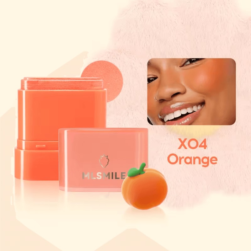 2in1 Fruit Blush Lipstick Stick MultiUse Lip And Cheek Makeup Color 8