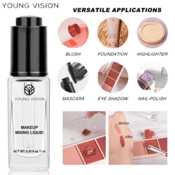 young vision makeup mixing liquid – multi-use cosmetic mixing essence for eyeliner, eyeshadow & pigment