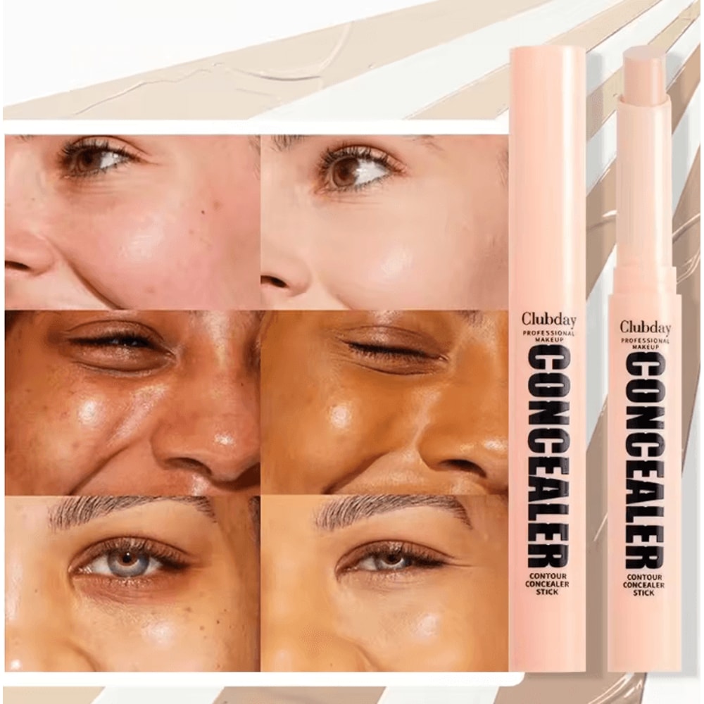 Clubday 9Color Face Contour Pen Waterproof Matte Contour Concealer Stick For Face Body Sculpting 3