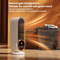 1200W Portable Desktop Fan Heater Fast Heating Compact Electric Room Heater For Home Office 1