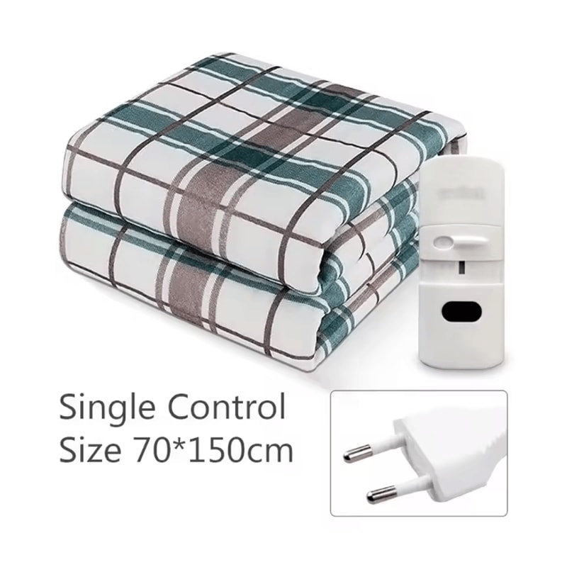 Portable Electric Heated Blanket Adjustable Heated Mattress Blanket For Cozy Winter Warmth 5