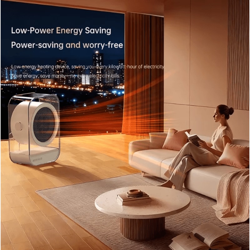 Portable Desktop PTC Ceramic Heater Fast Heating Space Heater With Overheat Protection For Home O 4