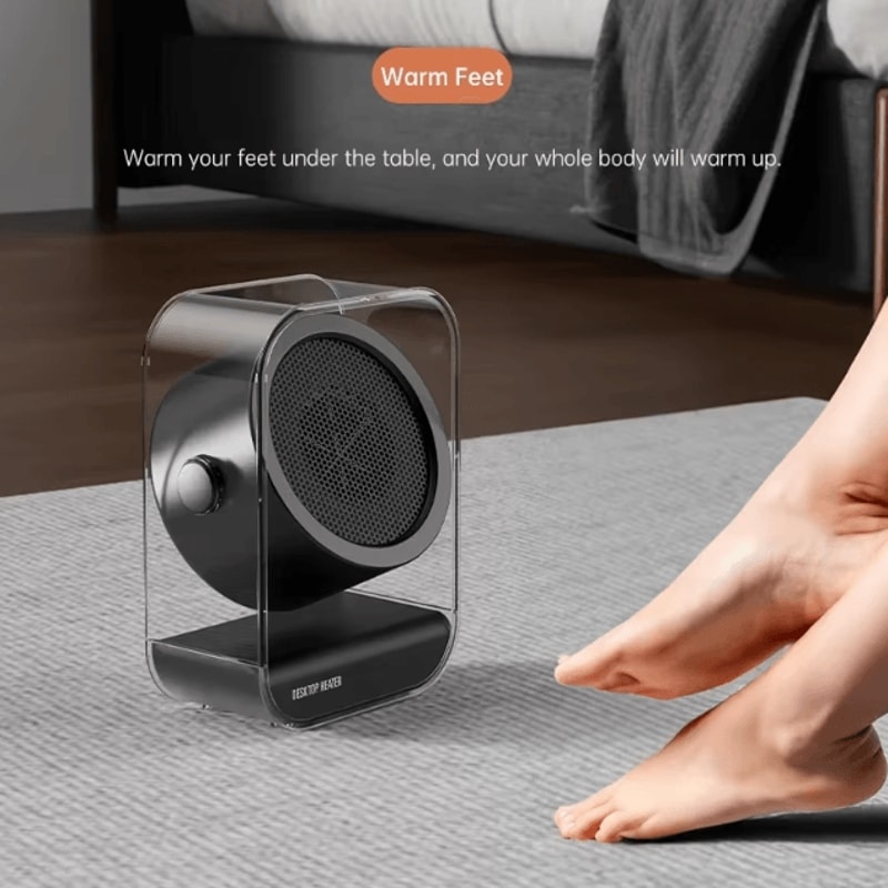 Portable Desktop PTC Ceramic Heater Fast Heating Space Heater With Overheat Protection For Home O 5