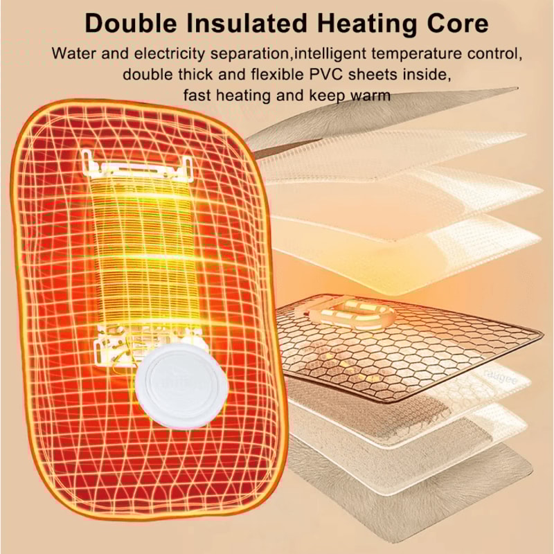 Rechargeable Electric Hot Water Bag Soft Portable Hand Warmer Heater For Winter Comfort 1