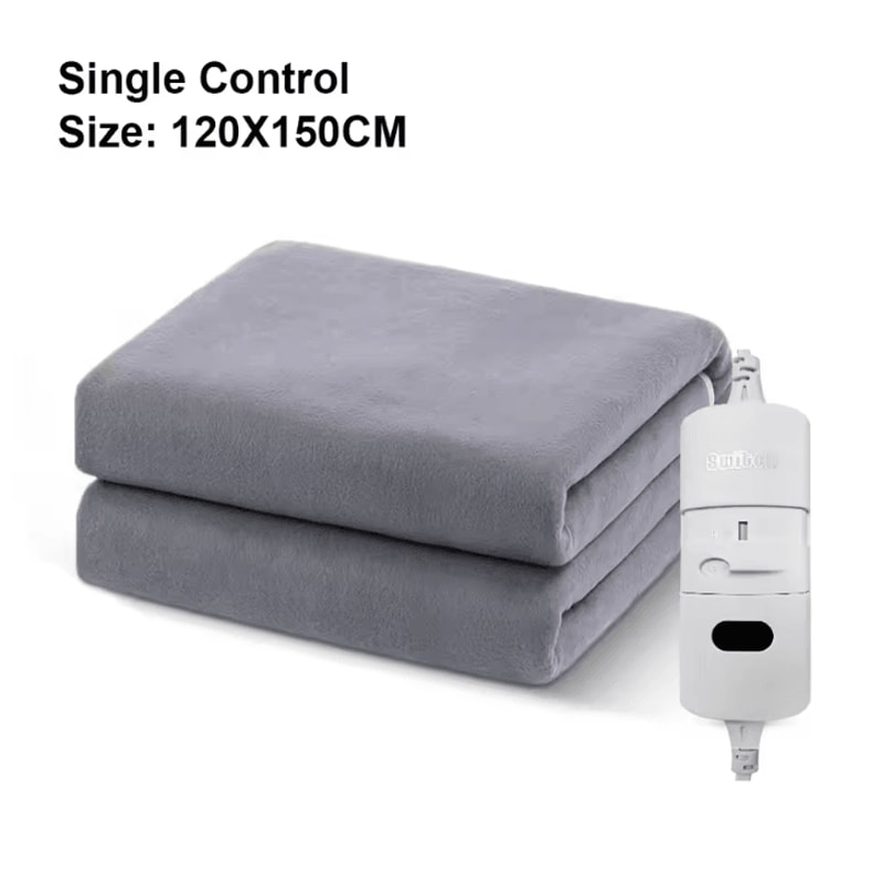 Electric Blanket 220V Thicker Automatic Thermostat Electric Heating Blanket Body Warmer Thermal Mat 11