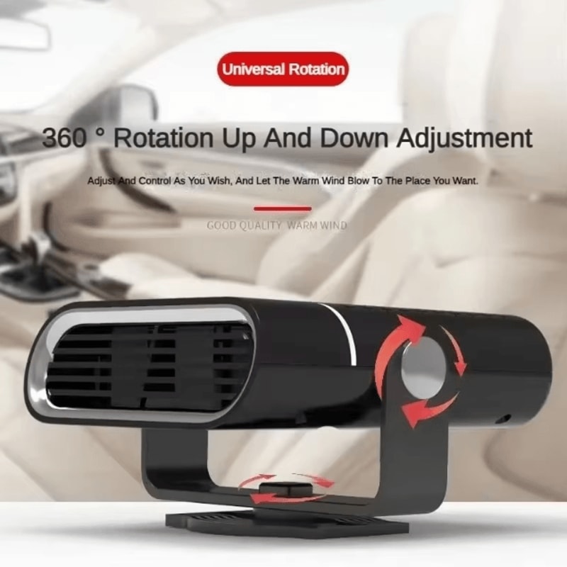 Portable 12V Car Heater Windshield Defroster Fast Heating Auto Heater For Car And Home Use 1
