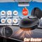 150W Portable 12V Car Heater Fan Mini Windshield Defroster Defogger For Vehicle 0