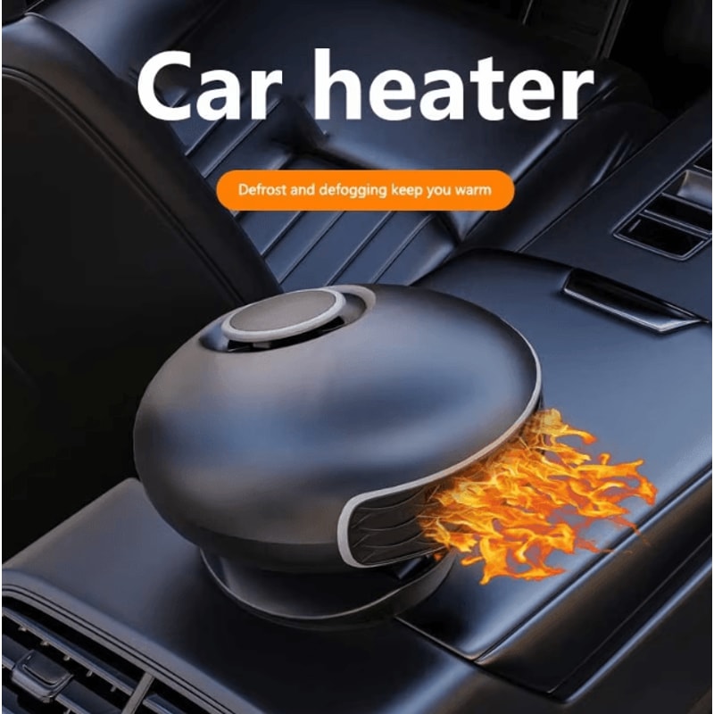 150W Portable 12V Car Heater Fan Mini Windshield Defroster Defogger For Vehicle 1