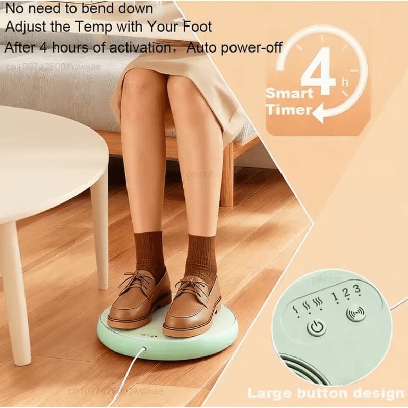 USB Electric Foot Warmer Pad Portable Constant Temperature Foot Heating Pad For Home Office 4