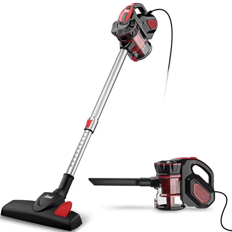 INSE I5 Corded Stick Vacuum 600W 18KPa Lightweight Vacuum Cleaner For Pet Hair Hard Floors 6