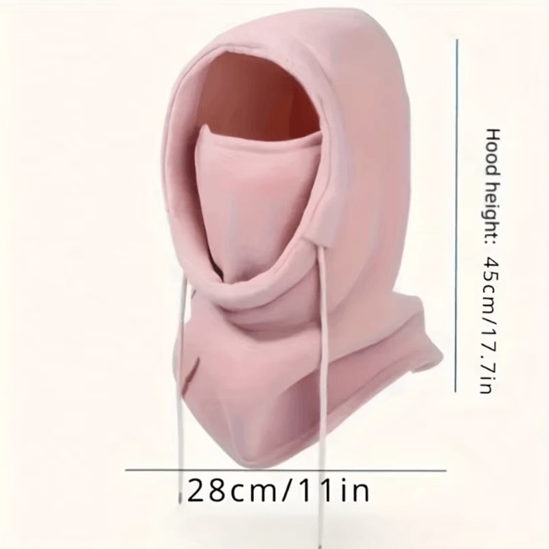 ThermaShield Knit Balaclava Hood Windproof Winter Face Mask For Motorcycle Outdoor Riding 3