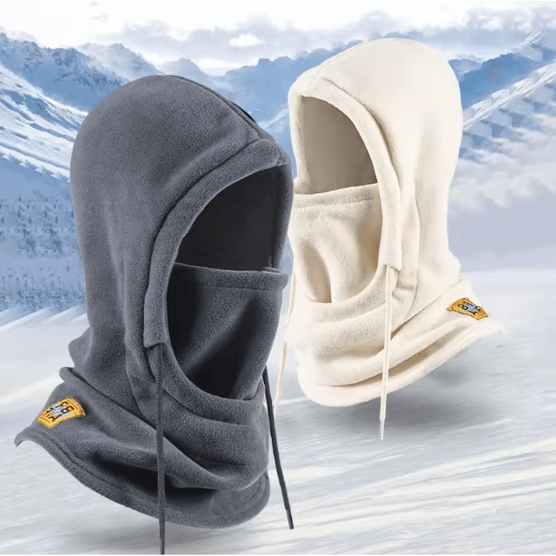 ArcticShield Polar Fleece Balaclava Hood Windproof Winter Face Mask With Neck Cover 3